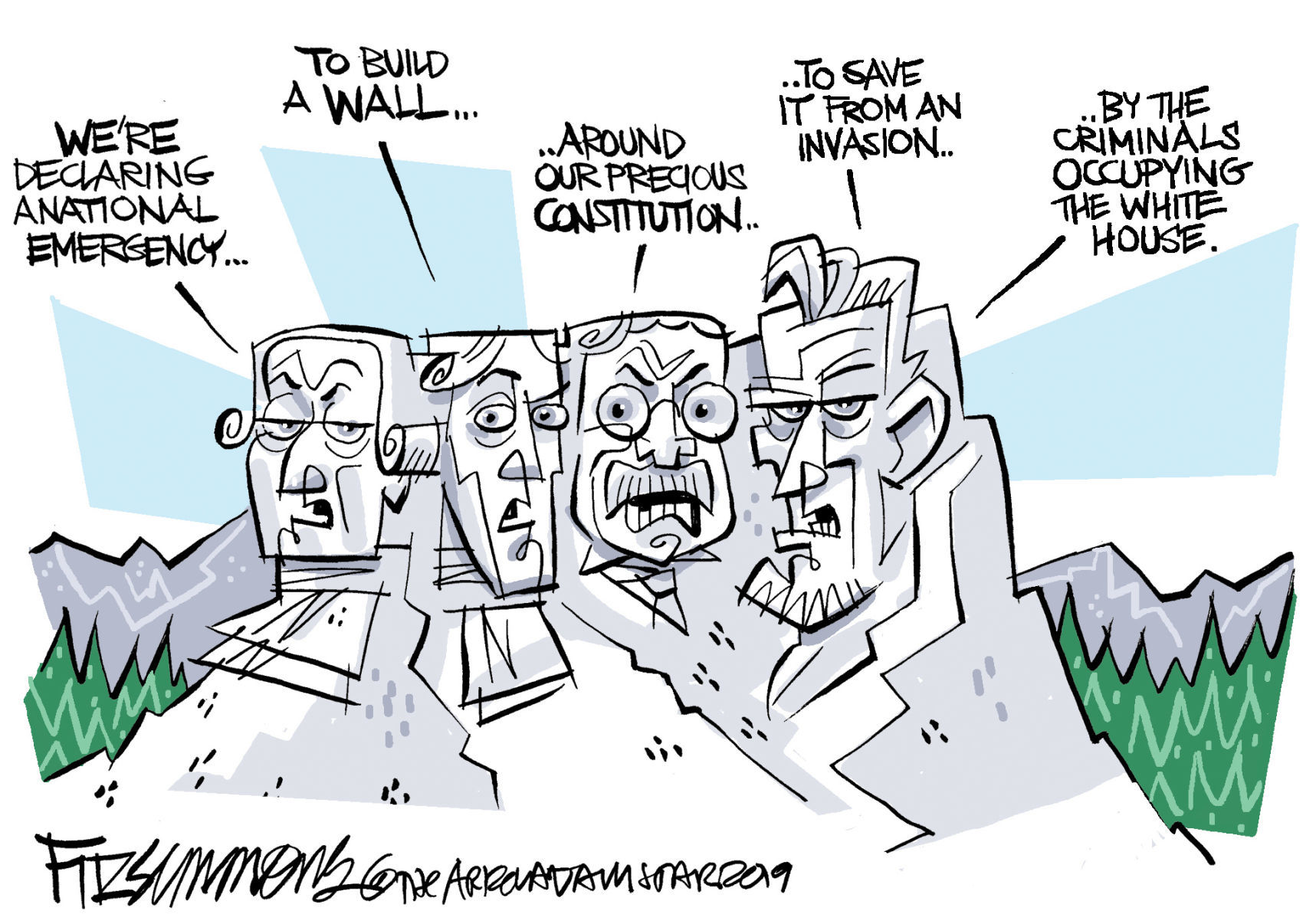 Daily Fitz Cartoon: Emergency